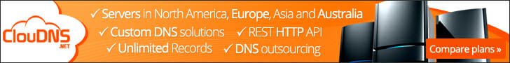 Cloudns DNS service